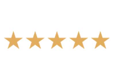 Yellow stars for reviews 5 yellow stars